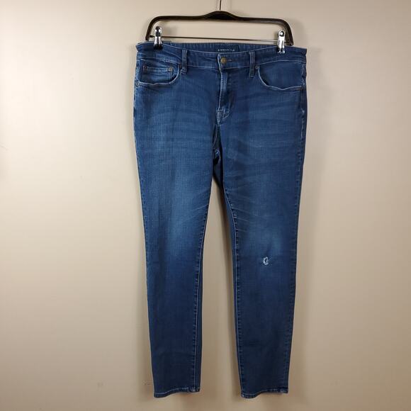 Aeropostale Medium Wash Super Skinny Jeans Size 33x32 - Picture 1 of 9